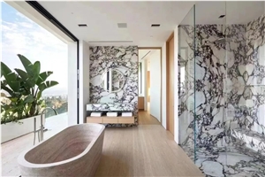 Breccia Viola Calacatta Viola Marble Bvlgari White Marble