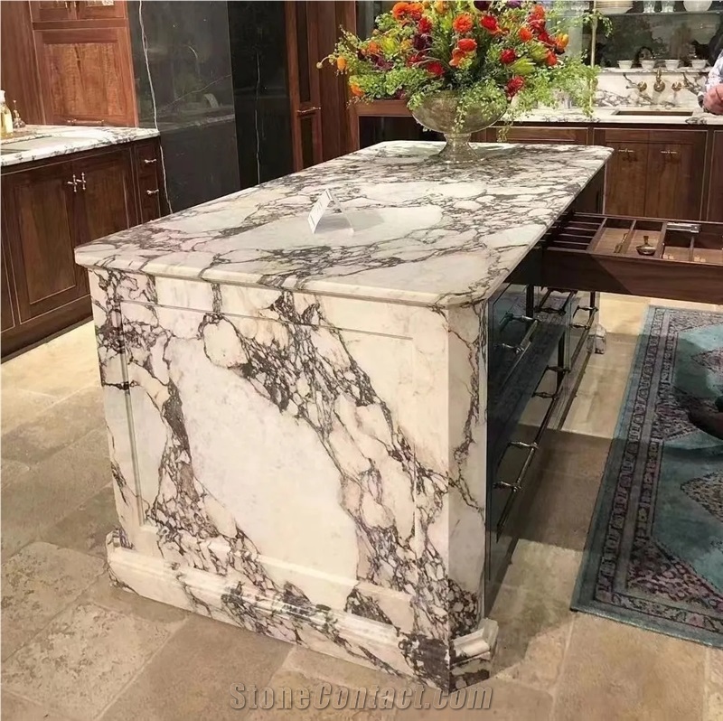 Breccia Viola Calacatta Viola Marble Bvlgari White Marble