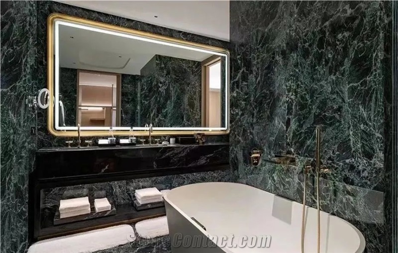 Verde Prada Green Marble Slabs Italian Green Marble Tiles