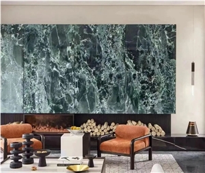 Verde Prada Green Marble Slabs Italian Green Marble Tiles