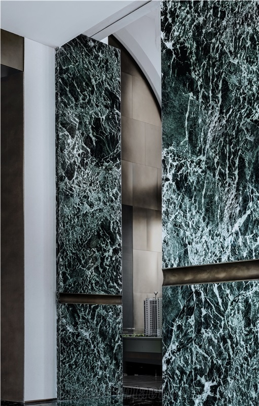 Verde Prada Green Marble Slabs Italian Green Marble Tiles