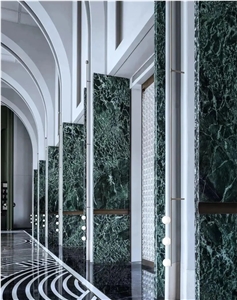 Verde Prada Green Marble Slabs Italian Green Marble Tiles