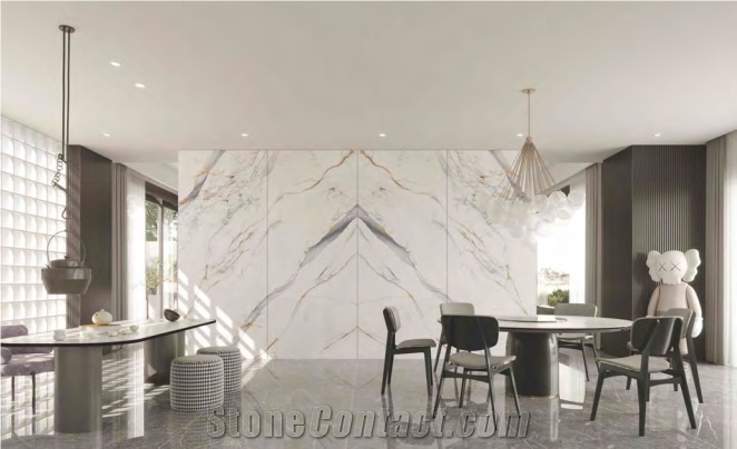 APUAN SCULPTURE WHITE, Artificial Stone Slab, Sintered Stone