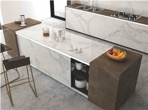 CALACATTA, Artificial Stone Slab, Sintered Stone