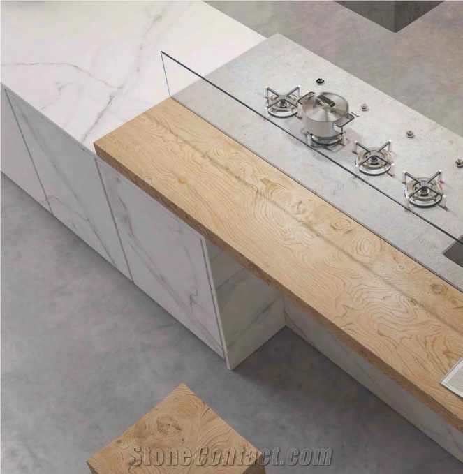CARRARA, Artificial Stone Slab, Sintered Stone