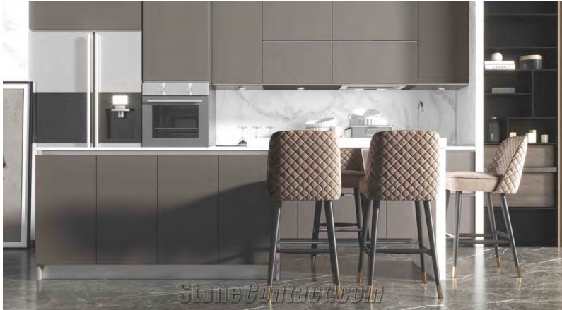 KHAKI GOLD Artificial Stone Slab, Sintered Stone