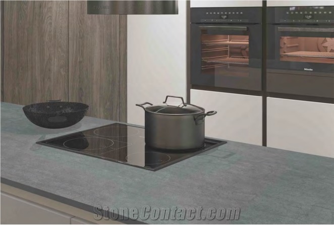 PORTLAND GREY ,Artificial Stone Kitchen Top