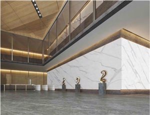SAINT BLANC CALACATTA, Artificial Stone Slab, Sintered Stone