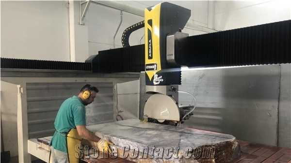 OZKKM 700/500 AQUILA CNC Bridge Saw Cutting Machine