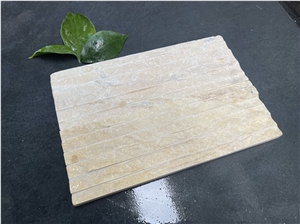 Yellow Line Chiselled Stone Veneer