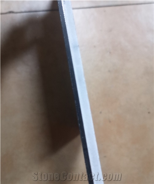 ACM Backed Calacatta Marble Panel For Bathroom Wall