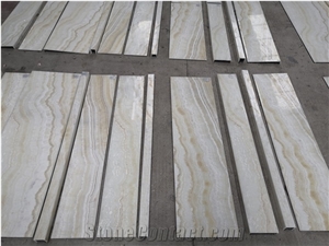 ACM Backed White Onyx Stone Panels