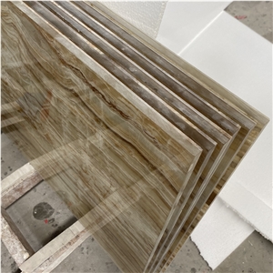 Black Sea Onyx Translucent Glass Panels