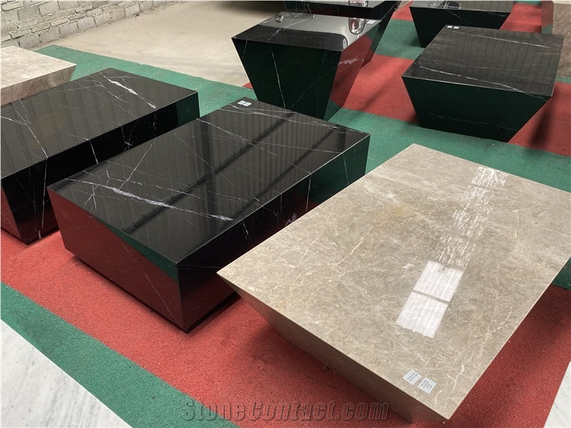 Cloud Dora Grey Artificial Mable Use For Table Top