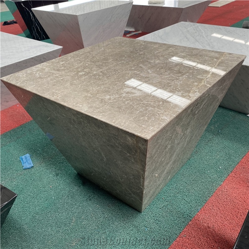 Cloud Dora Grey Artificial Mable Use For Table Top