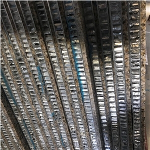 Golden Rust Granite Veneer Aluminum Honeycomb Backed