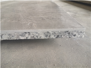 Grey Lightweight Marble Backlit Composite Stone For Indoor Floor