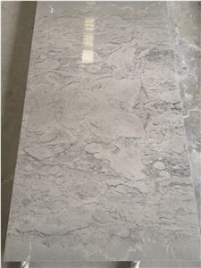 Grey Lightweight Marble Backlit Composite Stone For Indoor Floor