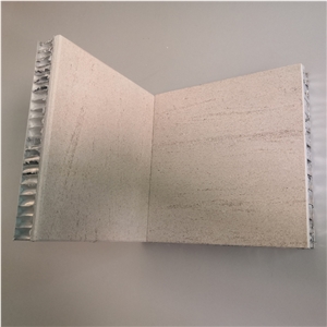 Honeycomb Fossil Woods Backlit Honeycomb Panels