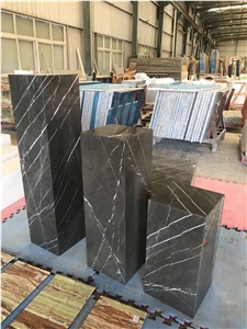 Pietra Grey Aluminum Honeycomb Backed For Tabletops