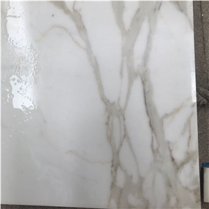 Polished Calacatta Marble Honeycomb Backed Panels Backgroup
