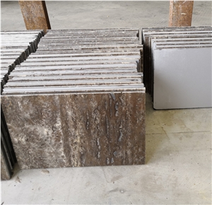 Silver Travertine Laminated ACM Panels