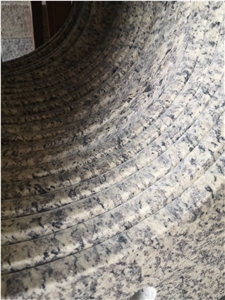 Tiger Skin Red Granite Honeycomb Panelused For Countertop / Kitchen Bar Top