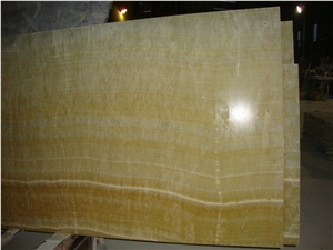 Translucent Coloprhony Onyx Backlit Glass Panels