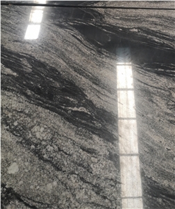 Translucent Glass Backed Black Granite Used For Background