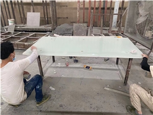 Translucent Onxy Backlit Glass Stone Panels
