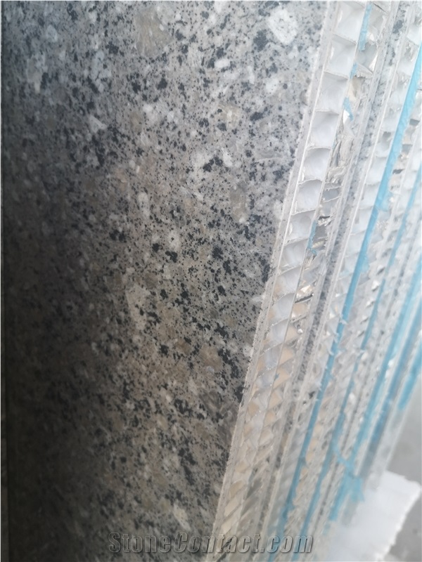 Ultra-Thin Sapphire Brown Granite Laminated Honeycomb Panels