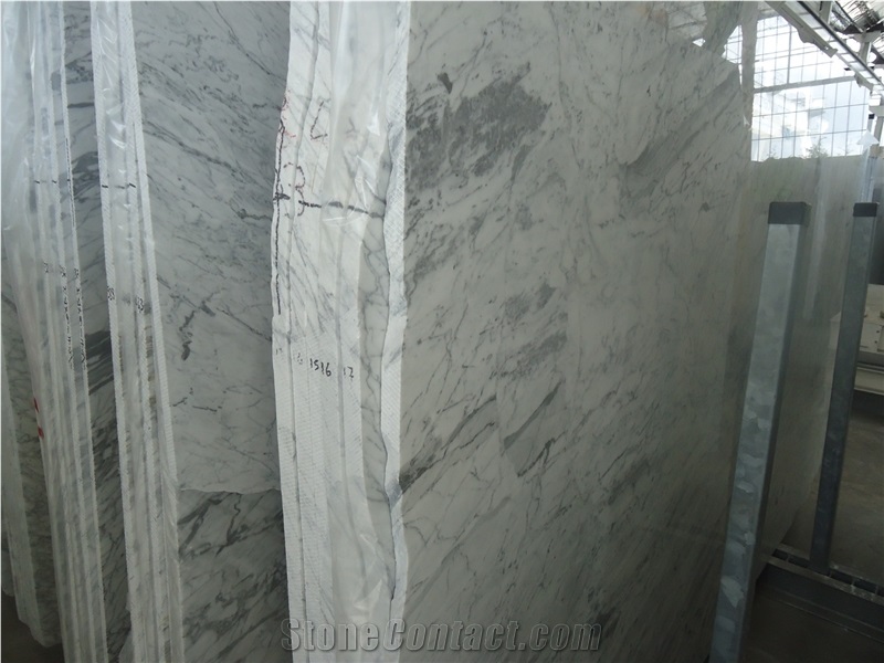 Bianco Carrara Venato C Marble Slabs