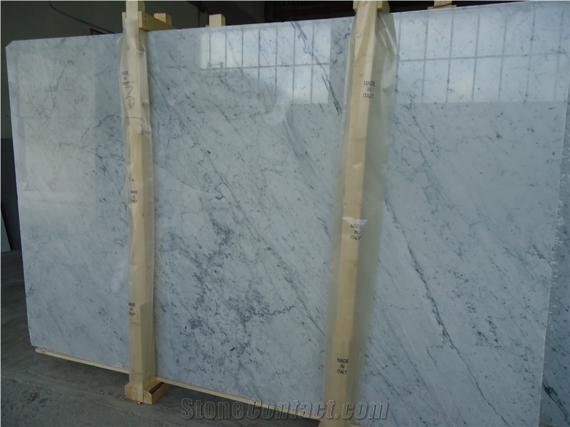Bianco Carrara Venato C Marble Slabs