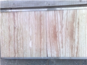 Travertino Ascolano Striato Slabs, Tiles