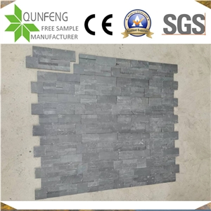 China 18*35CM Black Stone Culture Slate Wall Panel