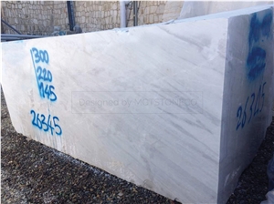 Cloud Pure White Marble Blocks