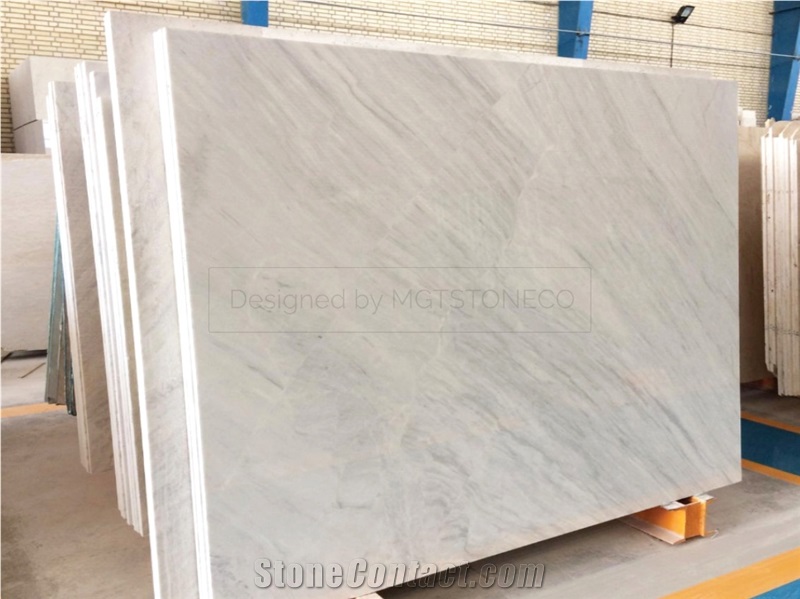 Cloud Pure White Marble Tiles & Slabs