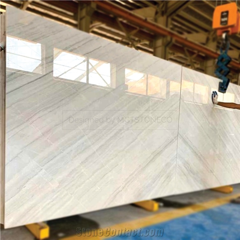 Cloud Pure White Marble Tiles & Slabs