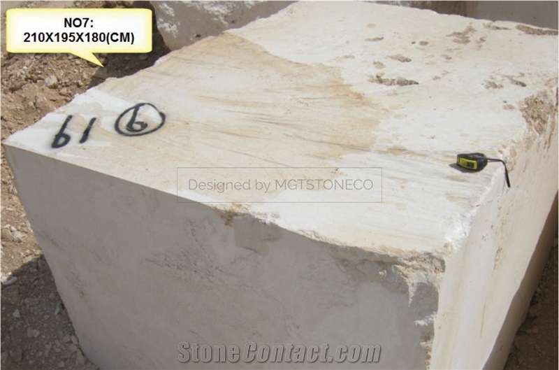 Maran White Travertine Blocks