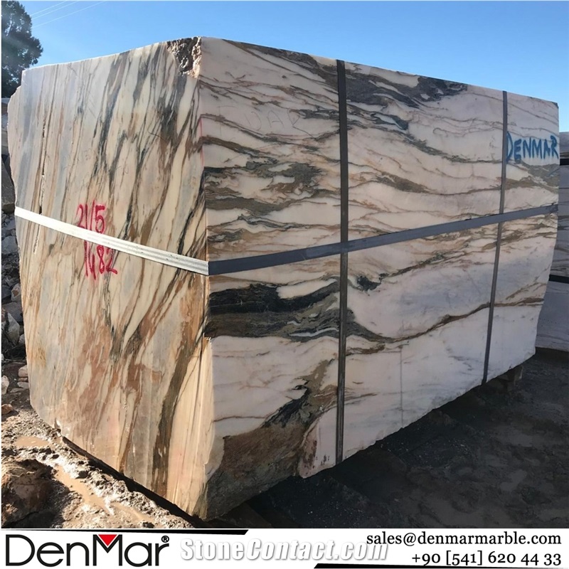 Calacatta Gold Marble Block