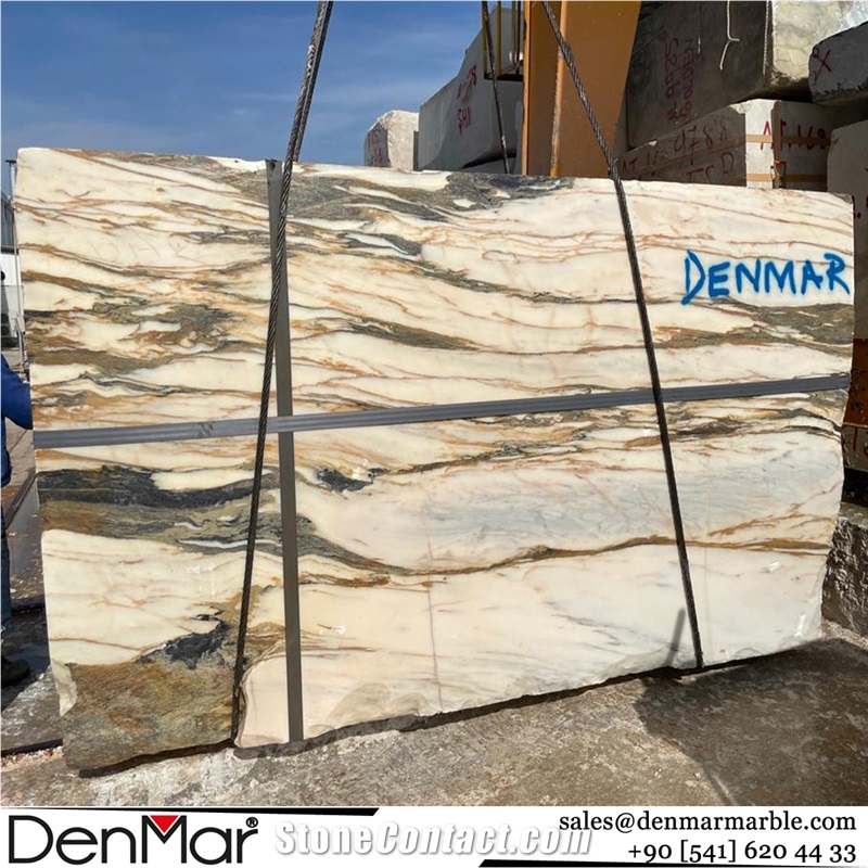 Calacatta Gold Marble Block