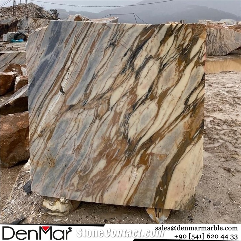 Calacatta Gold Marble Block