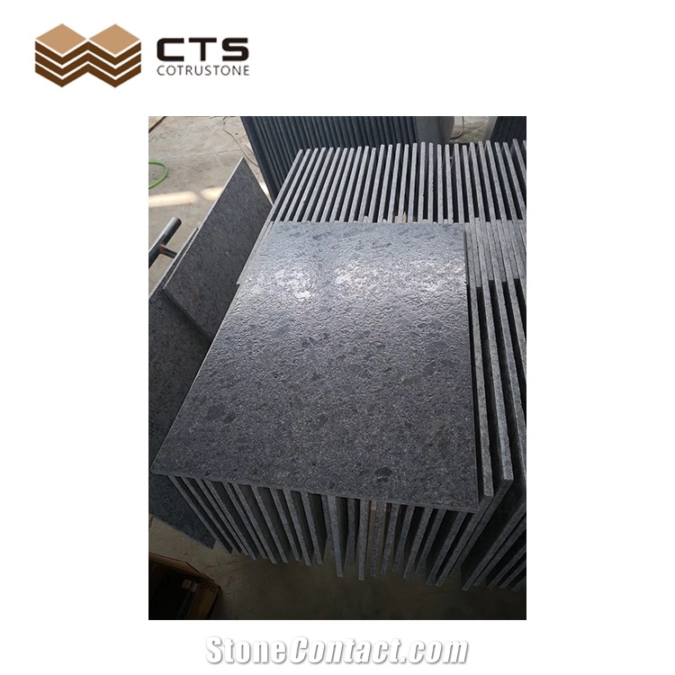 Dark Iron Grey Granite Leather Or Polished Slabs Wall Tiles