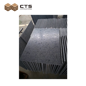 Dark Iron Grey Granite Leather Or Polished Slabs Wall Tiles