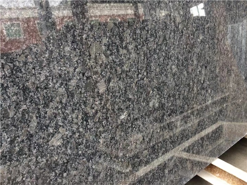 Dark Iron Grey Granite Leather Or Polished Slabs Wall Tiles