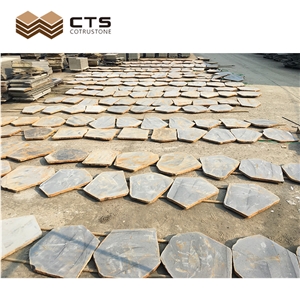Flagstone Hainan Step Stone Ramdon Loose Stone Walkway