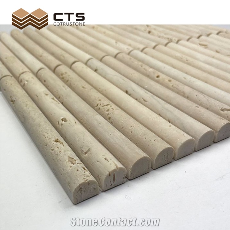 Travertine Mosaic Interior Room Decor