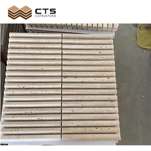 Travertine Mosaic Interior Room Decor