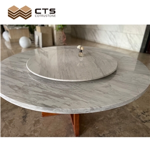 Wholesale Custom Volakas Double Dinner Desk Home Decor