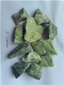 Green Crushed Stone For Terrazzo Paver Garden Paving